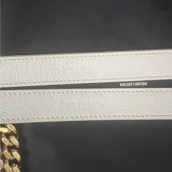 Rare YSL Saint Laurent Monogram Envelope Matelasse Chevron Large Bag MSRP $3,472 - Picture 14 of 17